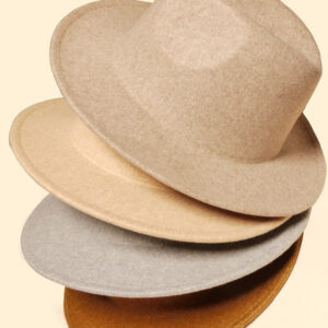VINTAGE WOOL BLEND FEDORA HAT 40HW311