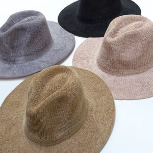 SOFTEST LIGHT WEIGHT VELVET FEDORA HAT