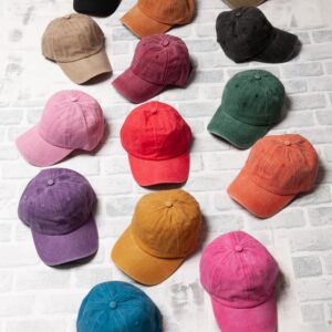VINTAGE WASHED BASEBALL CAP 40HW702