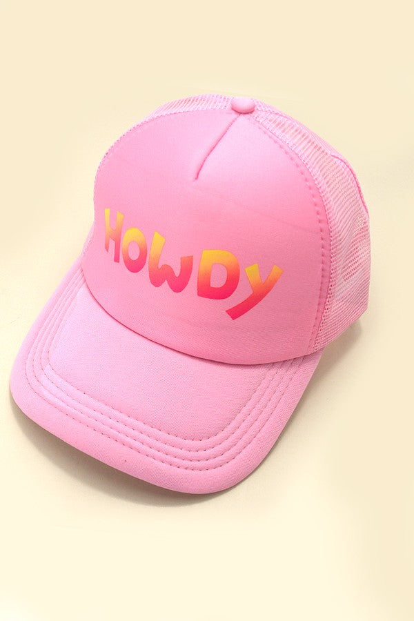 HOWDY TRUCKER HAT CAP - Image 2