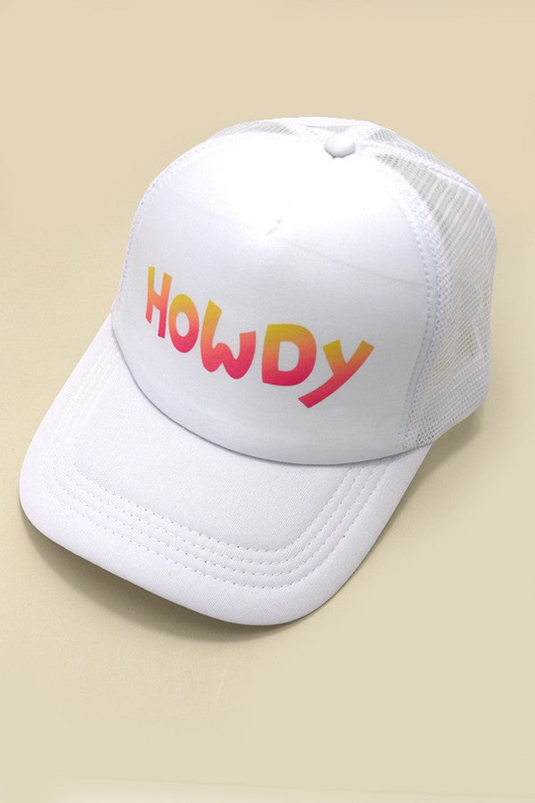 HOWDY TRUCKER HAT CAP - Image 4