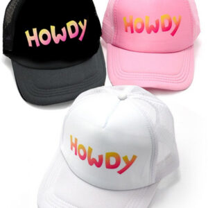 HOWDY TRUCKER HAT CAP