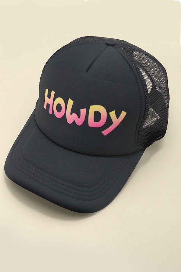 HOWDY TRUCKER HAT CAP - Image 3