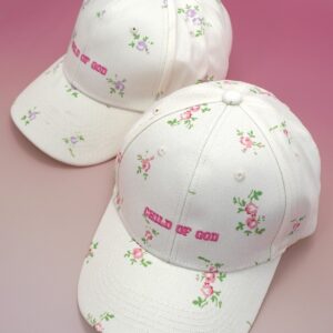 FLORAL CHILD OF GOD CASUAL BASEBALL CAP