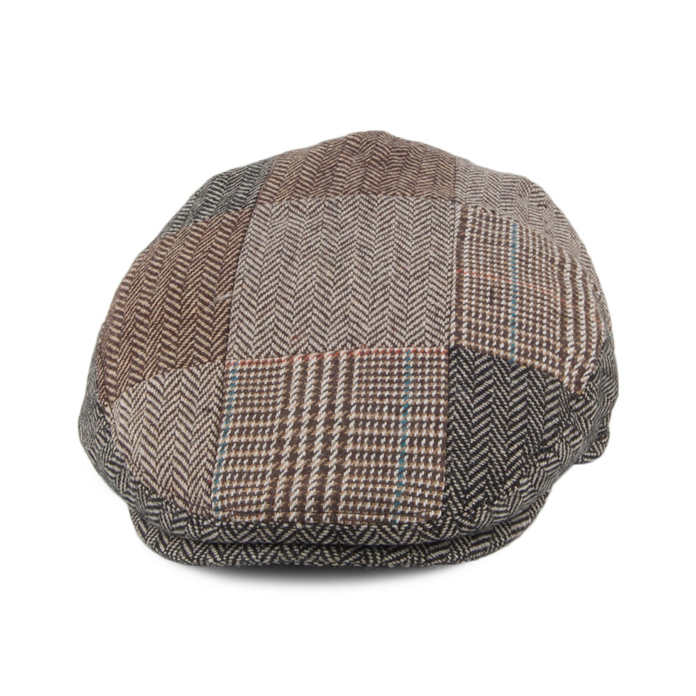 Multi-Coloured Kids Patch Flat Cap - Image 2