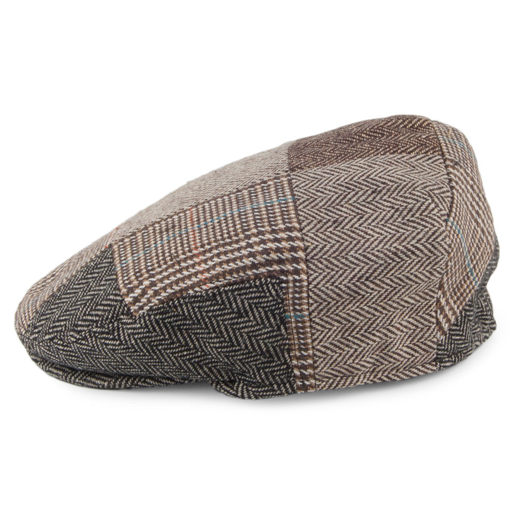 Multi-Coloured Kids Patch Flat Cap - Image 3