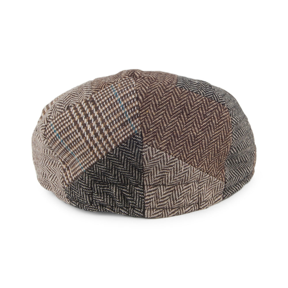 Multi-Coloured Kids Patch Flat Cap - Image 4