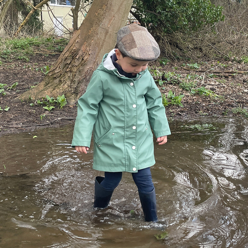 Multi-Coloured Kids Patch Flat Cap - Image 5