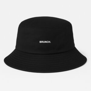 Bucket Hat, Brunch, 100% Cotton Lightweight Printed Summer Hat
