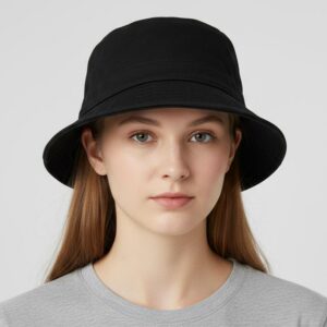 Cotton Bucket Hat: Adjustable, Lightweight Summer Sun Hat