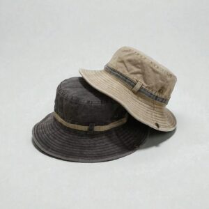 Cotton Bucket Hat | Unisex Solid Color Outdoor Cap